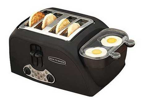 Get your whole breakfast in order in minutes...with a toaster!