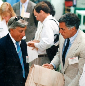 Norman Glassberg at Housewares Show 1980s