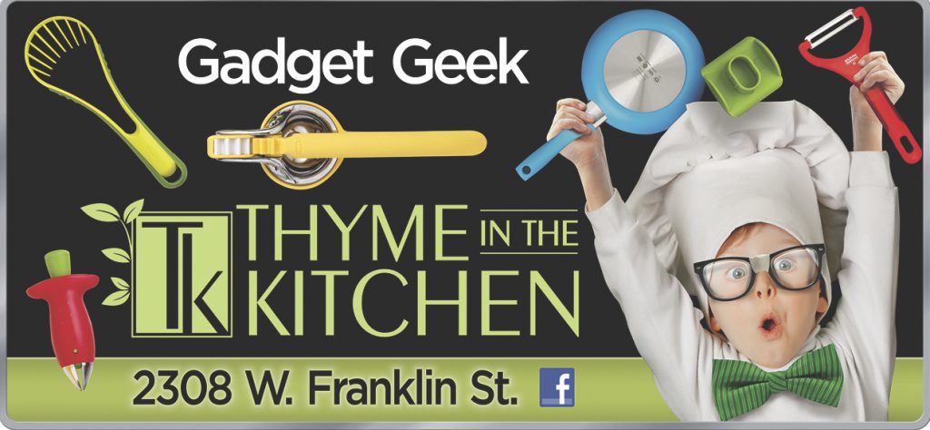 Thyme in the Kitchen, kitchen accessories